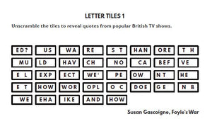 British TV Variety Puzzles, Volume #1