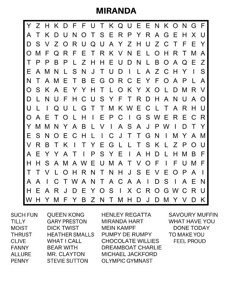 The British TV Word Search Book