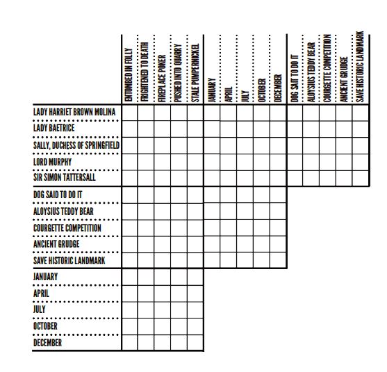 British TV Variety Puzzles, Volume #1
