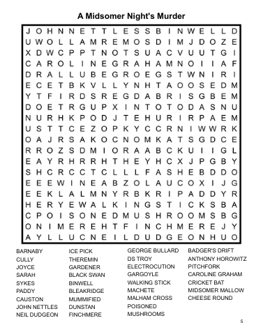 (PRE-ORDER) British Mystery Variety Puzzle Book
