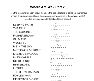 (PRE-ORDER) British Mystery Variety Puzzle Book